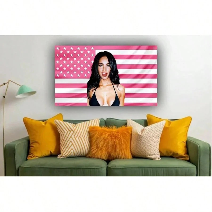 Megan Fox Aesthetic Wall Banner
