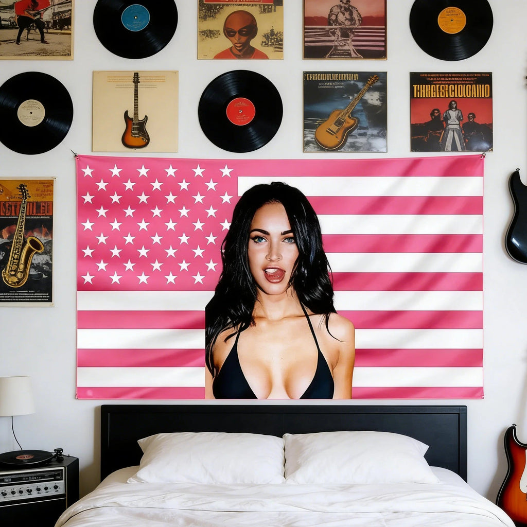 Megan Fox Aesthetic Wall Banner